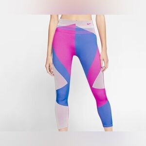 Nike Sculpt Lux Icon Clash Seamless 7/8 Tight Fit Leggings CJ4135-601 Women’s S